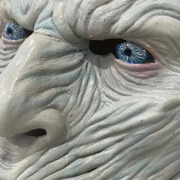 GAME OF THRONES NIGHT KING LATEX MASK ADULT SIZE REALISTIC GOTHIC COLLECTIBLE - Picture 15 of 16